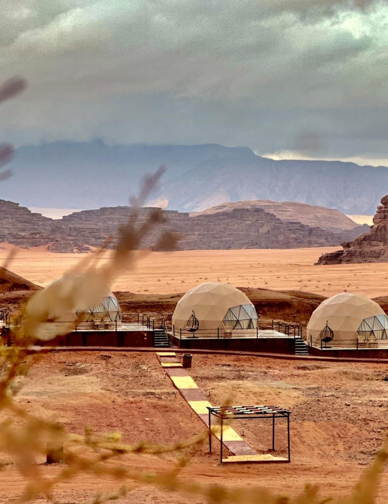 Rum Flower Bubbles Luxury Camp Wadi Rum Buitenkant foto